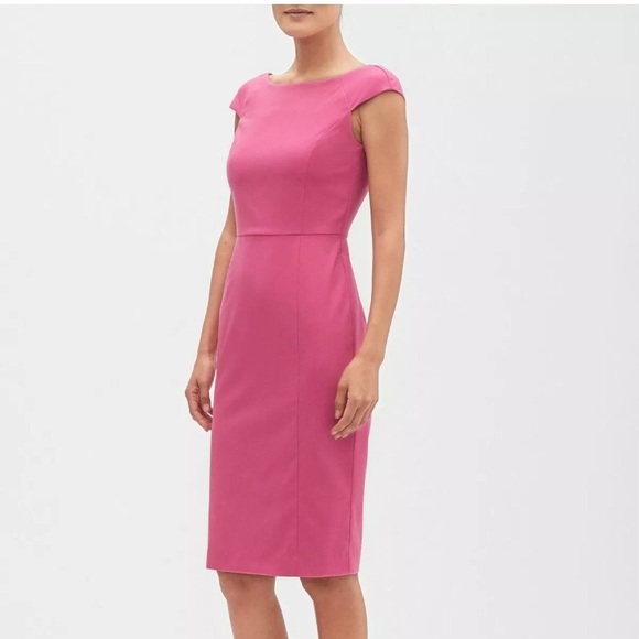 Banana Republic Factory Dresses & Skirts - 💕NEW Banana Republic Factory Pink Sheath Dress